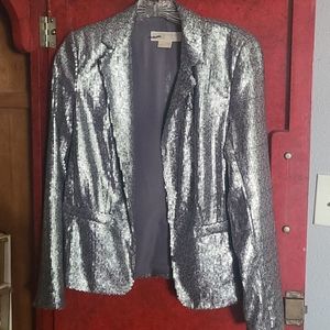 Silver Sequins Jacket